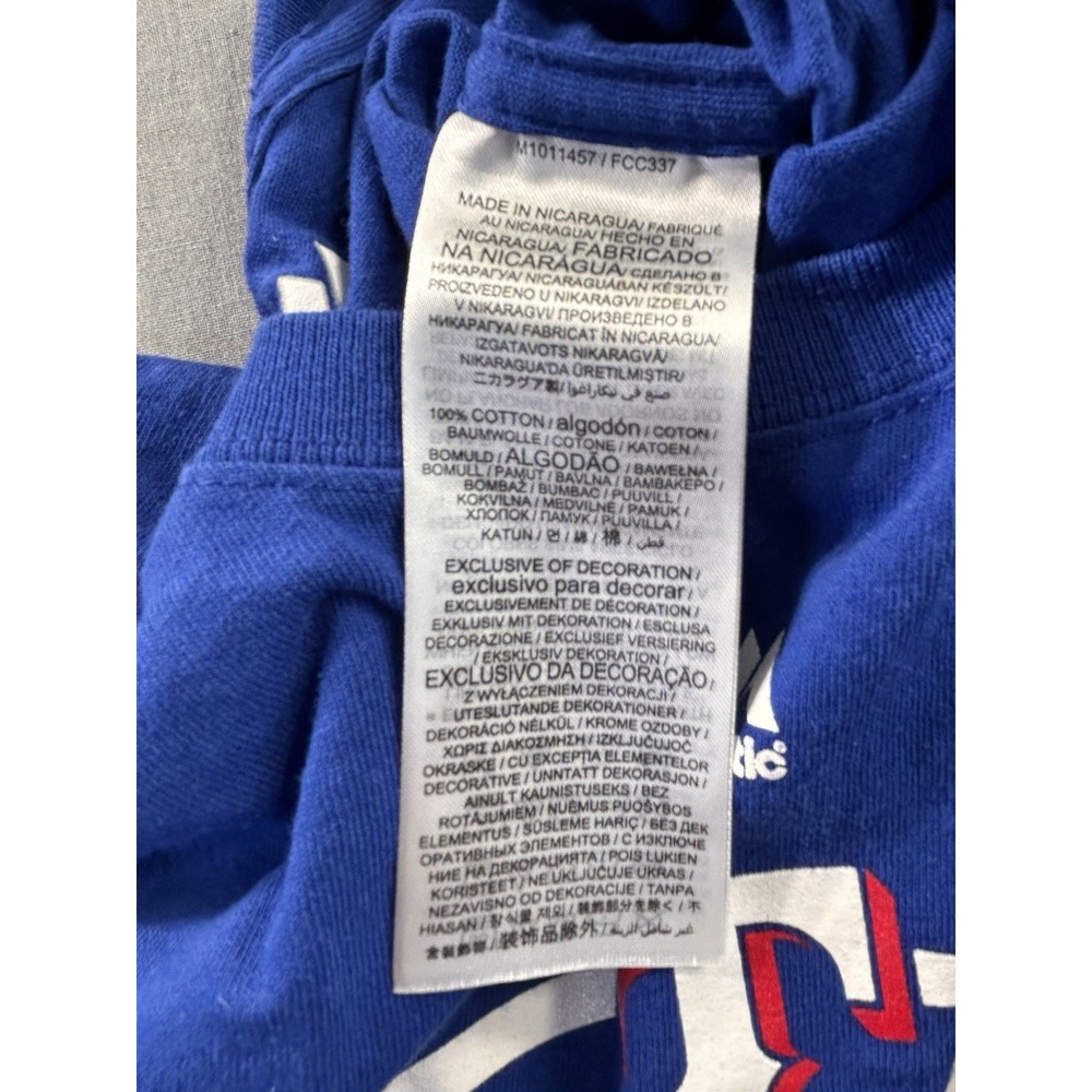 Majestic Texas‎ Rangers T-shirt Men's Medium MLB Baseball - Picture 4 of 6